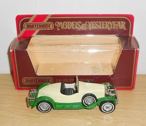Matchbox MODELS OF YESTERYEAR Y14-3.15 1931 STUTZ BEARCAT - Picture 1 of 11