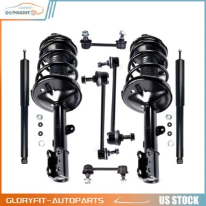 Front Complete Struts Rear Shocks For 2001-2004 2005 Toyota RAV4 Sway Bar 8 Pcs - Picture 1 of 23