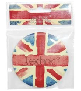 Mirror - Technic - Union Jack Badge - Stylish Compact Mirror - Free Post - Picture 1 of 3
