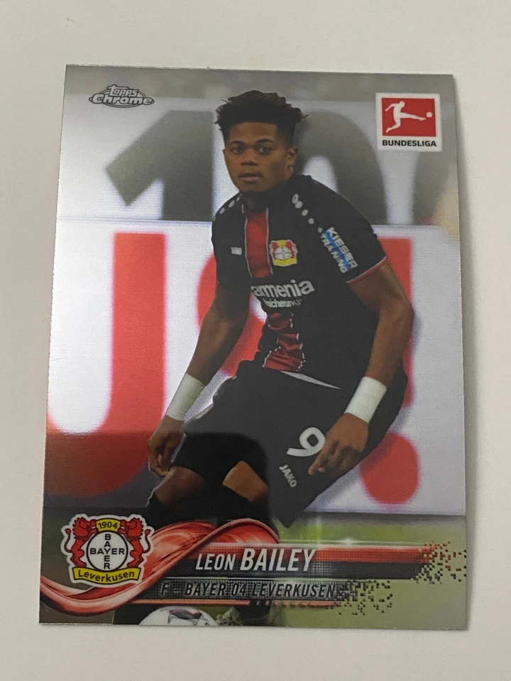 2018-19 Topps Chrome Bundesliga #38 Leon Bailey RC - Image 1 of 1