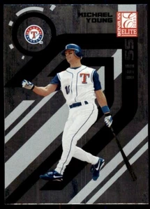 2005 Donruss Elite Michael Young Baseball Cards #145 - Picture 1 of 2