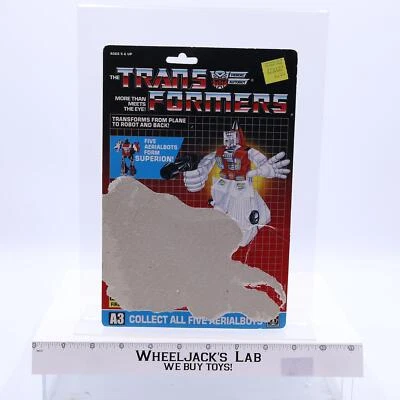 Fireflight Cardback Vintage 1986 G1 Transformers Hasbro Action Figure - Imagem 1 de 2