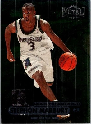 1997-98 Metal Universe Championship #55 Stephon Marbury - Imagem 1 de 2