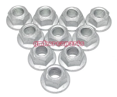 10X OEM GM 11516077 M10 1.5 Suspension Control Arm Nut (GMKOREAPARTS) - Image 1 of 4