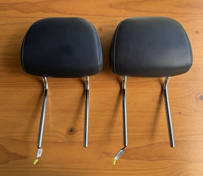 Dodge Journey Active 2011-2020 cuero negro conjunto reposacabezas izquierdo y derecho OEM Foto 1 de 4