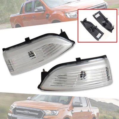 Turn Signal Light Lamp Side Mirror Pair LR Fit Ford Ranger T6 Px 2012-2018 - Image 1 of 4