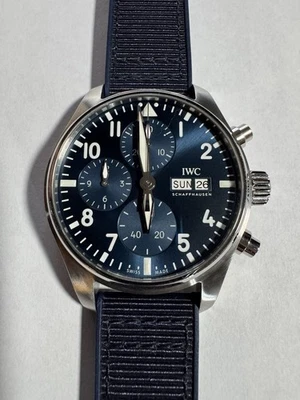 IWC Pilot's Watch Blue Men's Watch - IW388101 - Image 1 of 4