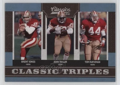 2010 Классика Классические Тройки Платина /25 Брент Джонс Джон Тейлор Том Ратман - Изображение 1 из 2
