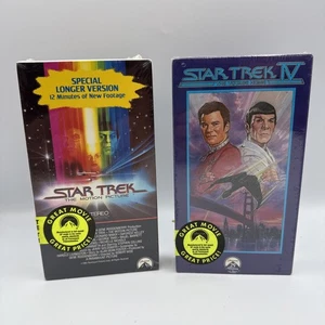 Star Trek The Motion Picture Special Longer Version VHS 1991 And 4 Lot! Sealed - Bild 1 von 5