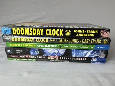 DC Comics TPB Lote Reloj del Juicio Final, Linterna Verde, Kyle Rayner, Ion, Un Millón Foto 1 de 4