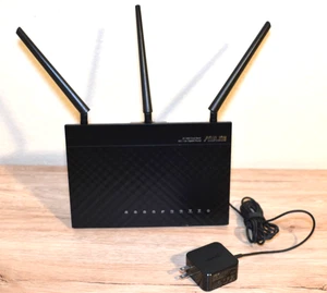 ASUS RT-AC68U AC1900 1300 Mbps 4-portowy gigabitowy bezprzewodowy router AC - Zdjęcie 1 z 5