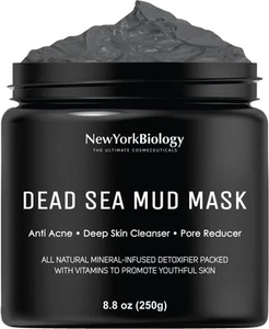 New York Biology Dead Sea Mud Mask for Face and Body - Spa Quality Pore Reduc... - Picture 1 of 7