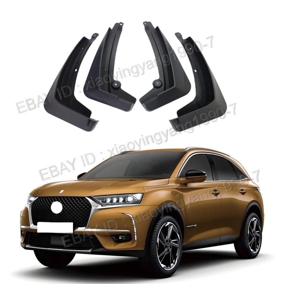Splash Guards Mud Flaps Fender For 2017-2024 DS DS7 DS 7 Crossback SUV - Image 1 of 3