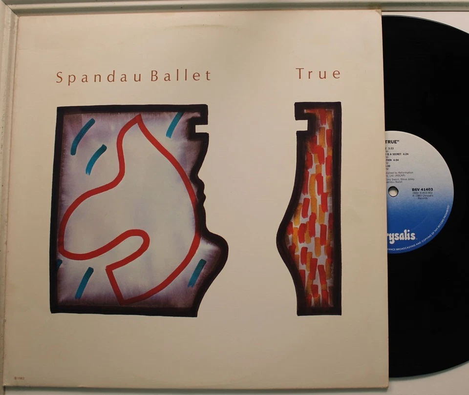 Spandau Ballet Lp True On Chrysalis - Vg++/ Vg++ - Image 1 of 1