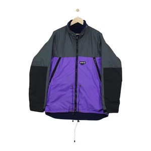 Chaqueta Montane De Colección Para Hombre Talla 42 Púrpura Forrada de Vellón Pertex Hecha en el Reino Unido - Imagen 1 de 15