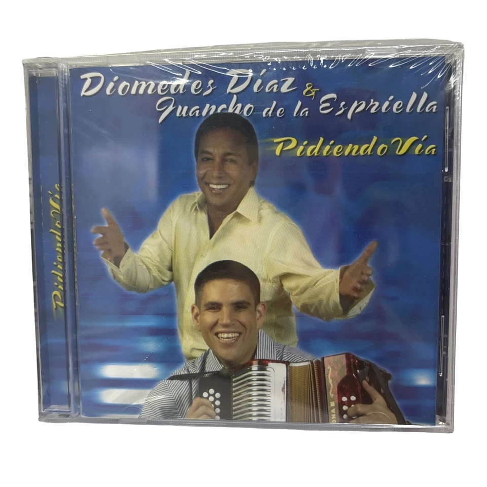 DIOMEDES DIAZ & GUANCHO DE LA ESPRIELLA (PIDIENDO VIA) CD НОВЫЙ!!!🎼🎶🎹 - Изображение 1 из 4