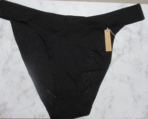 New Skims Panty Thong 4X Onyx Black Panties Shapewear Plus Size - Picture 1 of 5