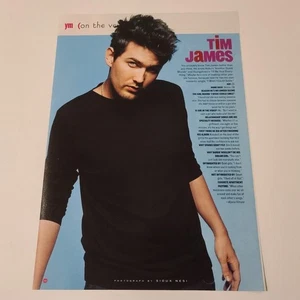 Recorte de 1 página Tim James - Imagen 1 de 1