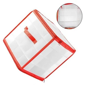 Transparent PVC Storage Box for Efficient Christmas Decoration Storage - Picture 1 of 11
