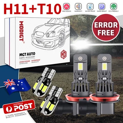 H11+T10 LED Canbus Headlight Bulbs For Mercedes Benz A-Class A 200 A 180  A 250 - image 1 of 4