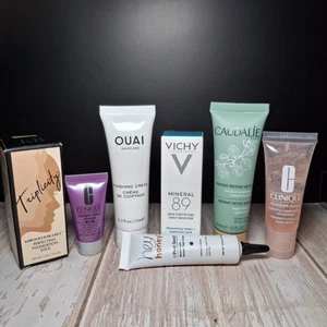 Lote de 7 tallas de viaje de productos para el cuidado de la piel - Caudalie - Vichy - Ouai - ¡Hola cariño! - Imagen 1 de 4