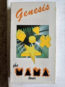 Genesis the Mama Tour VHS Live Music Phil Collins 1984 Prog Rock Pop Rock 80’s - Picture 1 of 2
