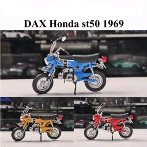 1/10 Scale Ebbro Honda Dax Honda St50 1969 Diecast Motorcycle Car Model - Picture 1 of 22