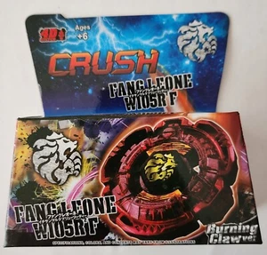 CRUSH Fang Leone 105R2F 4D System BeyBlade BB106 Burning Claw New - Picture 1 of 4