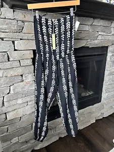 NWT Elan Aztec Black White Sz Small Strapless Cropped Pant Jumpsuit Romper - Picture 1 of 11