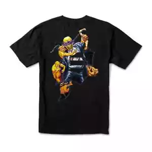 Primitive x Megadeath "Dirty P Chains" Short Sleeve Tee (Black) T-Shirt - Picture 1 of 2