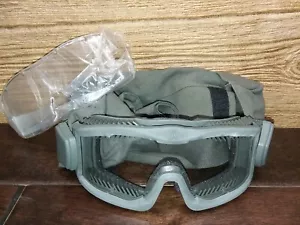 Used Revision Vented High Impact, Paintball, Hunting Goggles, Foliage Green - Picture 1 of 2