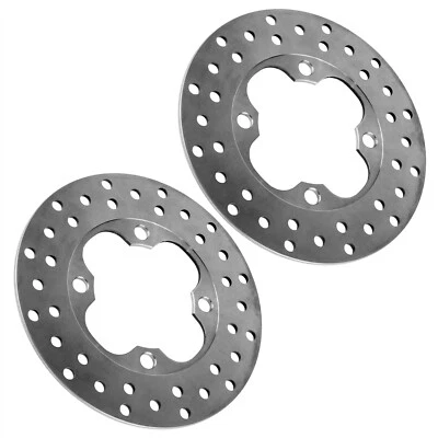 2 rotores de disco de freno delanteros para Honda Rancher 420 TRX420FE 4x4 ES 2009 2010-2013 Foto 1 de 4