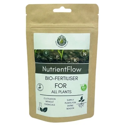 NutrientFlow Organic Fertiliser Slow Release Nutrient Flow Plant Food Supplement - Image 1 of 4