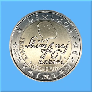 2 Euro Kursmünze Slowenien 2022 - Bild 1 von 1