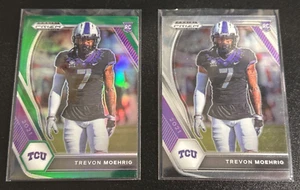 Lot of Trevon Moehrig #146 - 2021 Prizm Draft Picks - Green Wave + Base Rookie - Picture 1 of 5