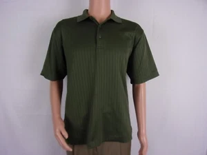 Camisa polo manga corta PGA Tour talla: rayas verdes L - Imagen 1 de 3