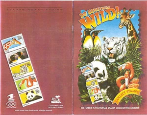 #2705-09 2nd Day Program Wild Animals Stamps w/8 Auto - Picture 1 of 1