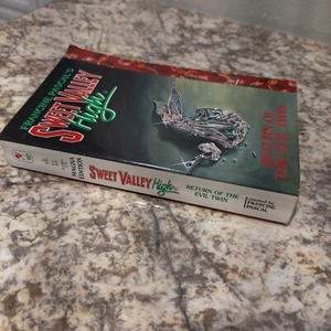 Return of the Evil Twin MAGNA EDITION  SWEET VALLEY HIGH Francine Pascal 1995 - Picture 1 of 4