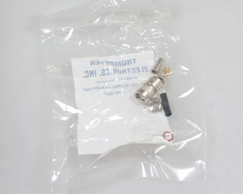 3050368-1 Trompeter Coaxial RF Connector 5935-01-163-3164 - Image 1 of 1