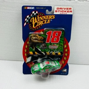 Winner's Circle Driver Sticker Ser: Bobby Labonte Jurassic Park 1:64 Signed Car - Picture 1 of 2
