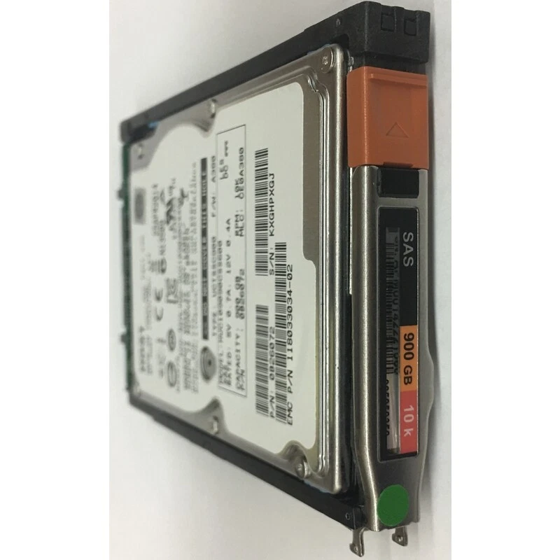 HUC10909 NEO900 - EMC 900GB 10K RPM SAS 2.5" HDD for  VNX5100, 5300 series 25... - Image 1 of 1