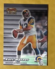 Kurt Warner 1999 Bowman’s Best Rookie Card #110 Rams RC Hall Of Fame Super Bowl