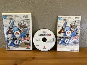 EA Sports MADDEN NFL 13 Football Video Game for Nintendo Wii COMPLETE - Picture 1 of 2