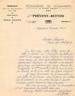 Antique Letter - Pk - Agricultural, Dairy Of Dommarien Prevost-Bettini In 1964