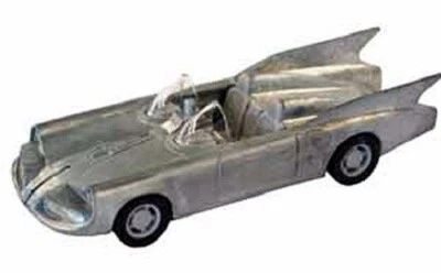 Corgi Batman 1960's TV Batmobile Raw Metal - 1:24 DC Comics US 77510 NIB NEW - Image 1 of 2