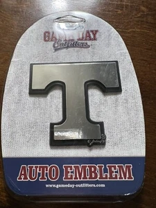 RARE! Initial "T" Tennessee Texas Auto Emblem by Game Day & FAST FREE SHIP! - Picture 1 of 2