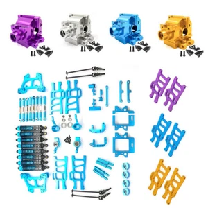 CNC Metal 1:10 RC Gearbox Arm Upgrade Part For HSP 94108 94111 Off-Road Monster - Picture 1 of 10