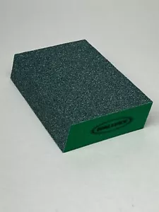 Wallvex Green Dual Angle Sanding Block Med/Fine Box of 100 - Picture 1 of 2