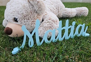 SCRITTE IN LEGNO CON NOME PERSONALIZZABILE - IDEE REGALO Per eventi e arredo - Foto 1 di 3