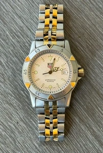 Tag Heuer Uhr 1500 Series WD1221-K-20 Silver Dial 2 Tone Gold Plated - Bild 1 von 10